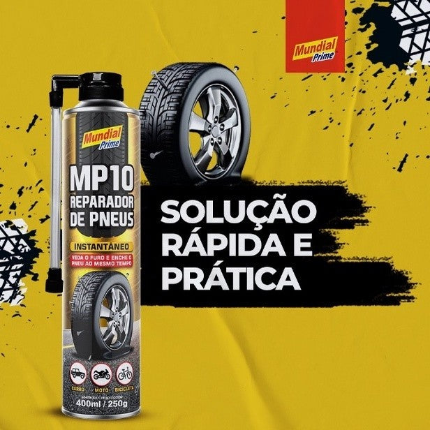 Reparador De Pneus 400ml Mp10 Mundial Prime FAVariedades