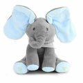 Elefante Brinquedos Will Cantar Com Música Capa Olhos Bebê Boneca Crianças Acompanhar Brinquedo De Pelúcia Peekaboo shopee