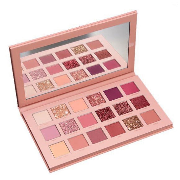 Paleta De Sombra Huda - New Nude Maquiagem Sombra 18 Cores Huda FAVariedades