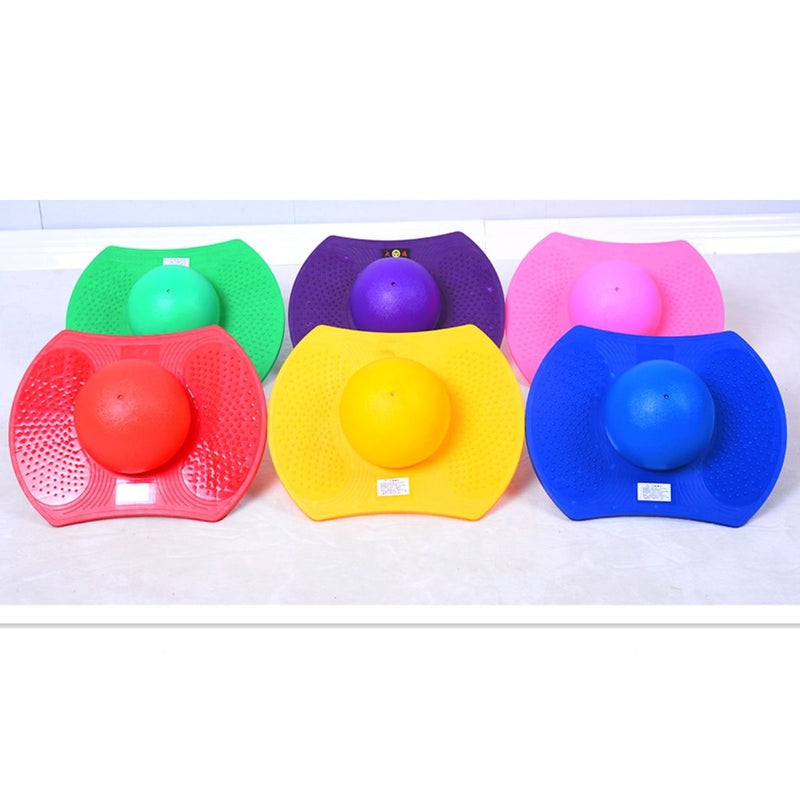 Bola De Equilíbrio Inflável Jump Plataforma Salto Isometria Brinquedo Exercício Pilates Yoga Tonificar Balance Board Saltando bouncy pogo FAVariedades