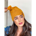 Conjunto Gorro Touca + Gola Cachecol Infinito Tricot Lã Macio Tendência Inverno Moda 2023 FAVariedades