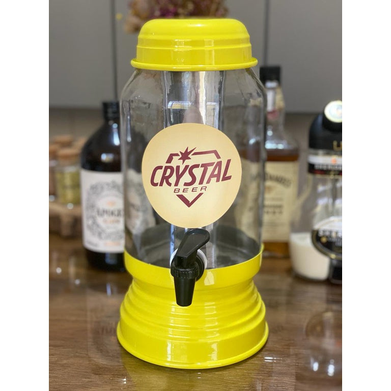 Chopeira Cervejeira vidro 3L dispenser para gelo FAVariedades