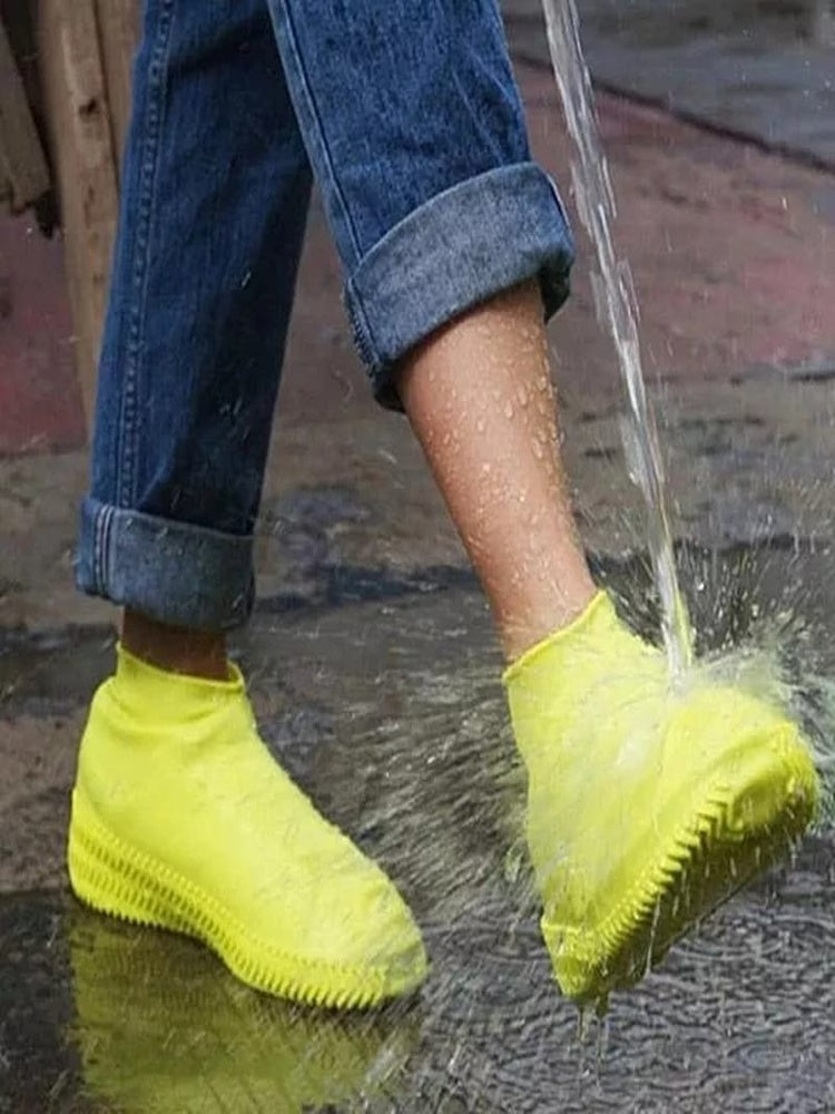 Protetor de Sapato Calçado Silicone Para Chuva Antiderrapante Capa Tênis Impermeável FAVariedades