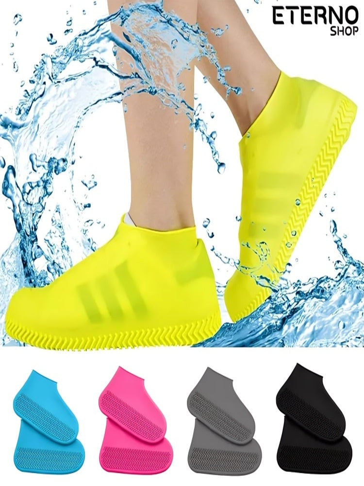 Protetor de Sapato Calçado Silicone Para Chuva Antiderrapante Capa Tênis Impermeável FAVariedades