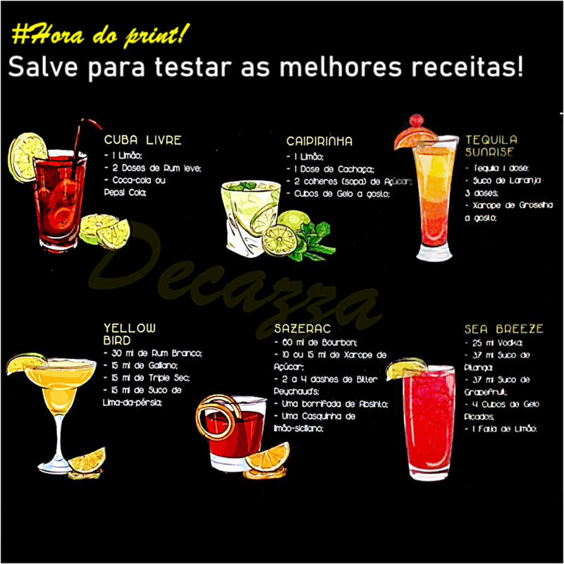 KIT Caipirinha Bartender 7 Peças Aço Inox - Coqueteira 500 ml + Socador, Dosador, Balde, Colher, Pegador gelo e Peneira Completo FAVariedades