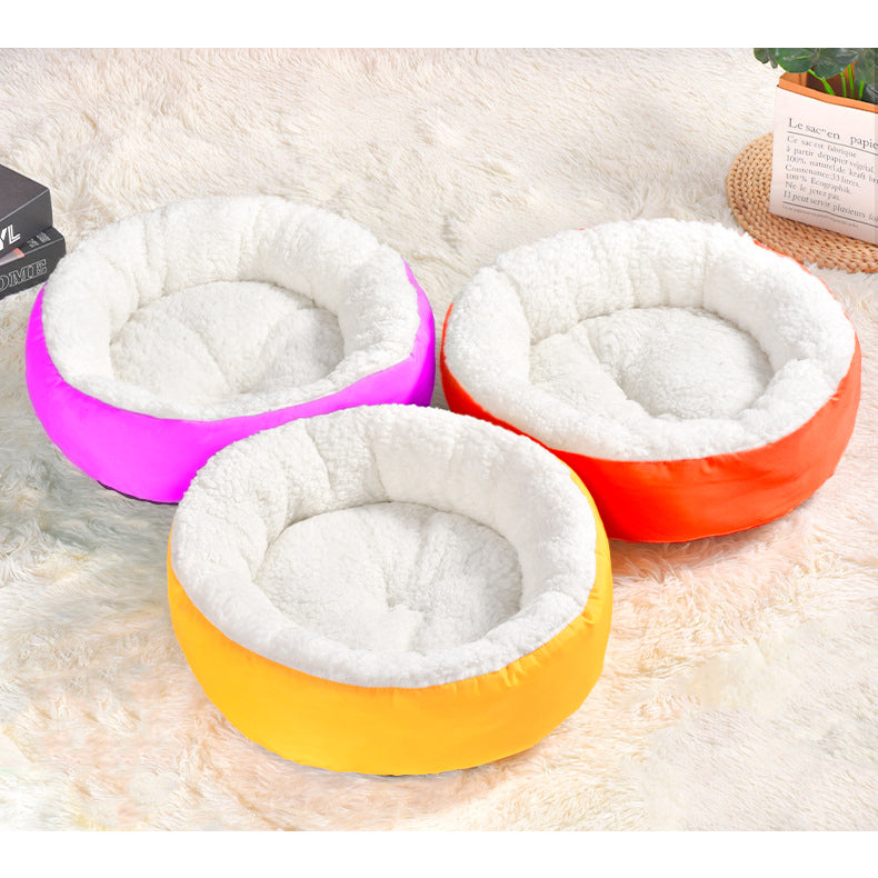 Caminha Sherpa Pelo de Carneiro Para Pets Cachorro Gato 50x50cm Cama Pet FAVariedades