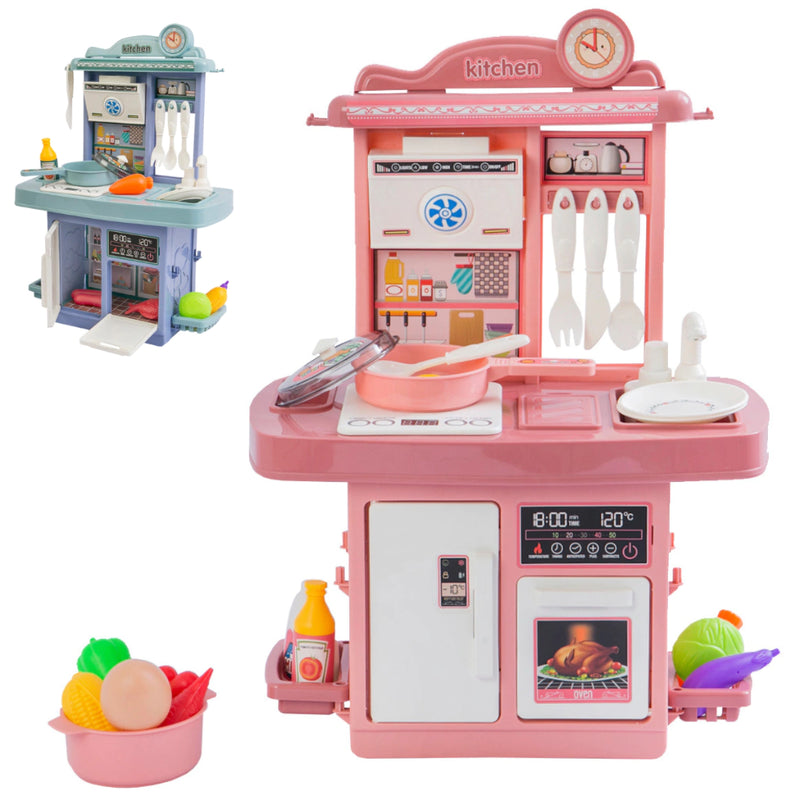 Kit Cozinha De Brinquedo Infantil Completa Solta Água E Som shopee