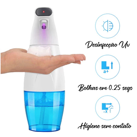 Dispenser Espuma Sabão Líquido, alcool  Automático Sensor shopee