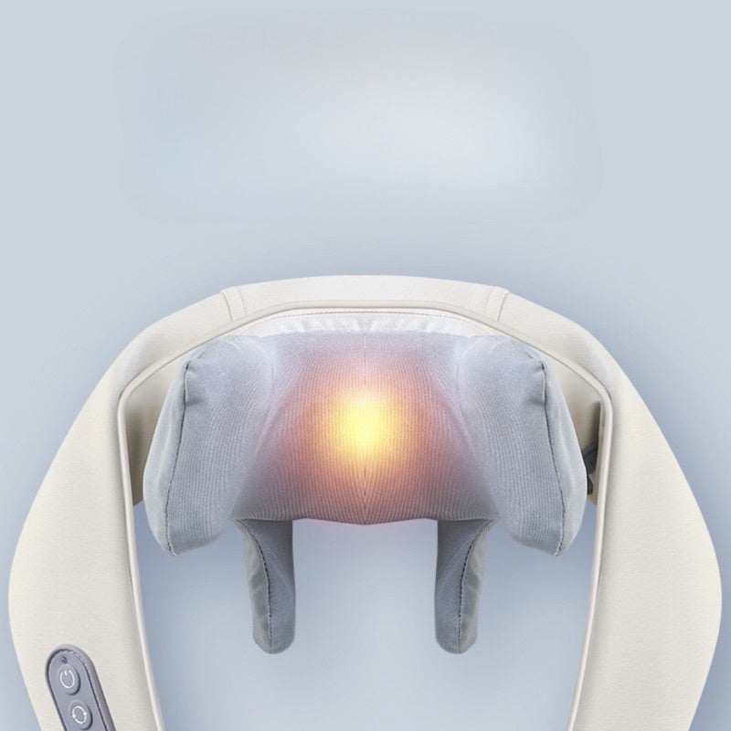 Massageador De Pescoço Inteligentes De Compressão Sem Fio Alívio De Dor FAVariedades