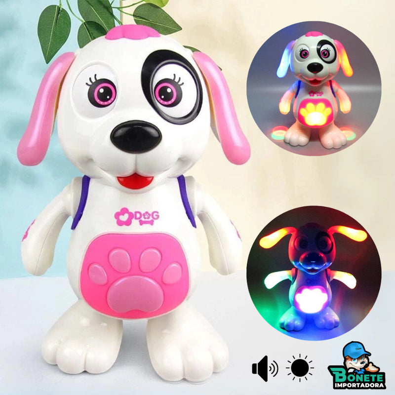 Brinquedo Cachorro Dançante Sons e Luzes divertido colorido som e luz shopee