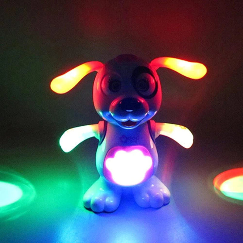 Brinquedo Cachorro Dançante Sons e Luzes divertido colorido som e luz shopee