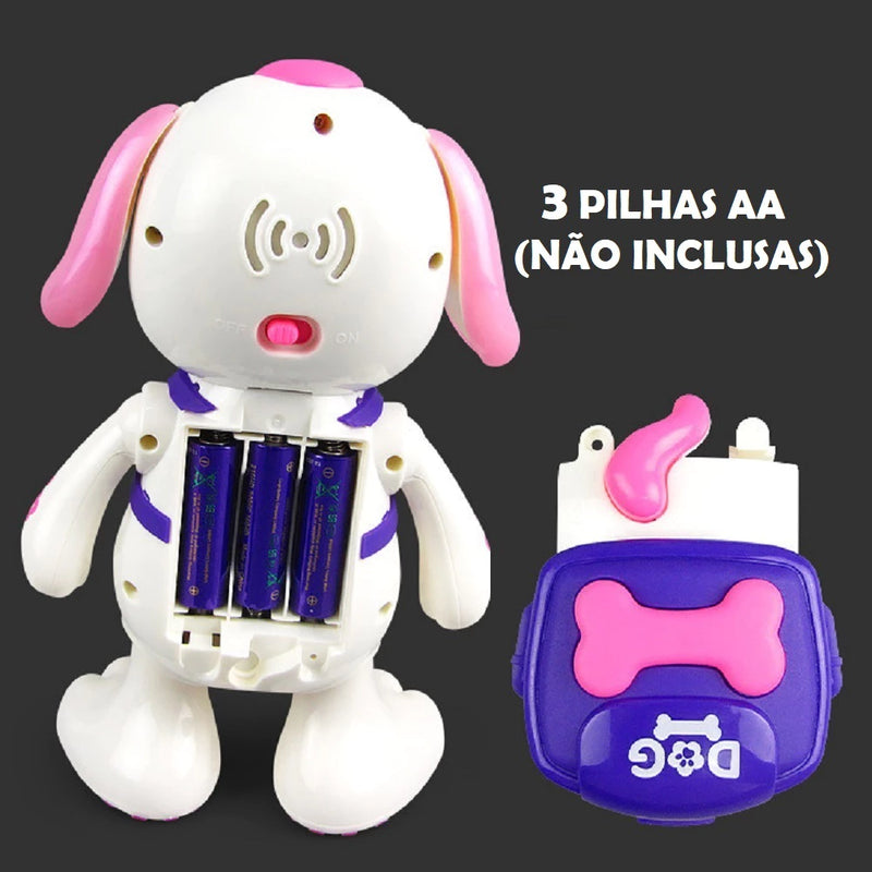 Brinquedo Cachorro Dançante Sons e Luzes divertido colorido som e luz shopee