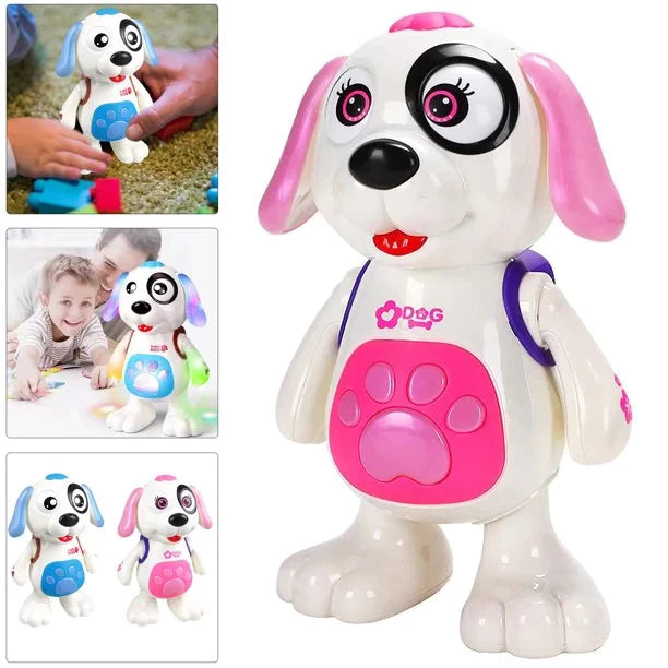 Brinquedo Cachorro Dançante Sons e Luzes divertido colorido som e luz shopee