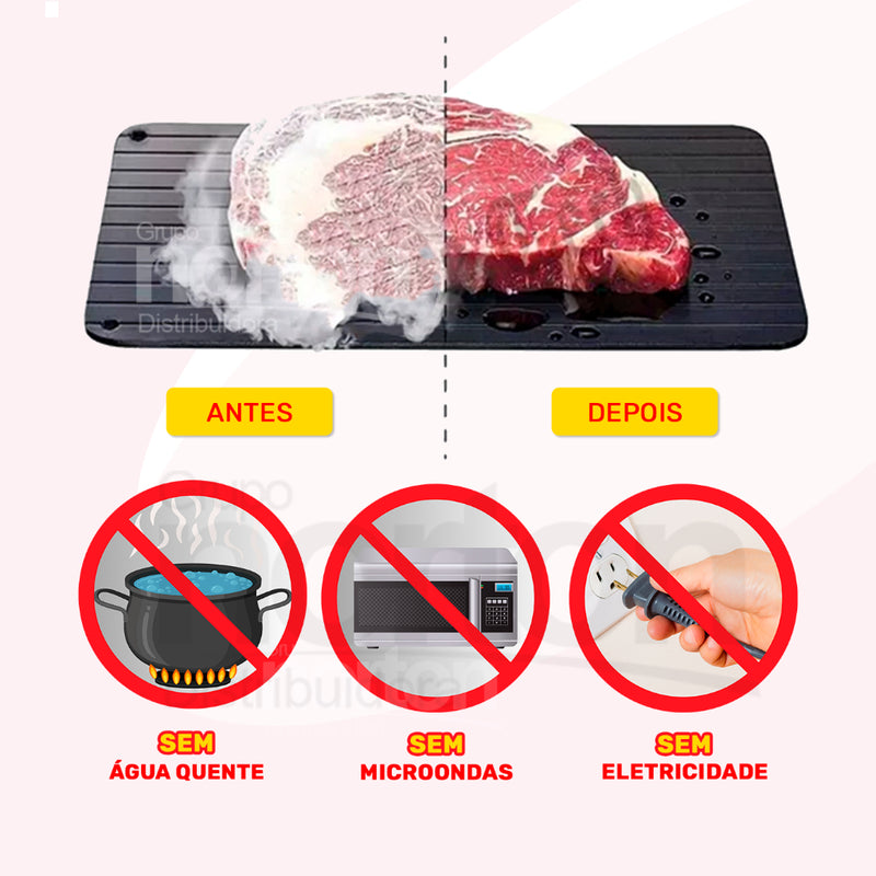 Tabua Mágica de Carne Descongela Carnes Alimentos Cozinha Churrasco Frango Wincy FAVariedades