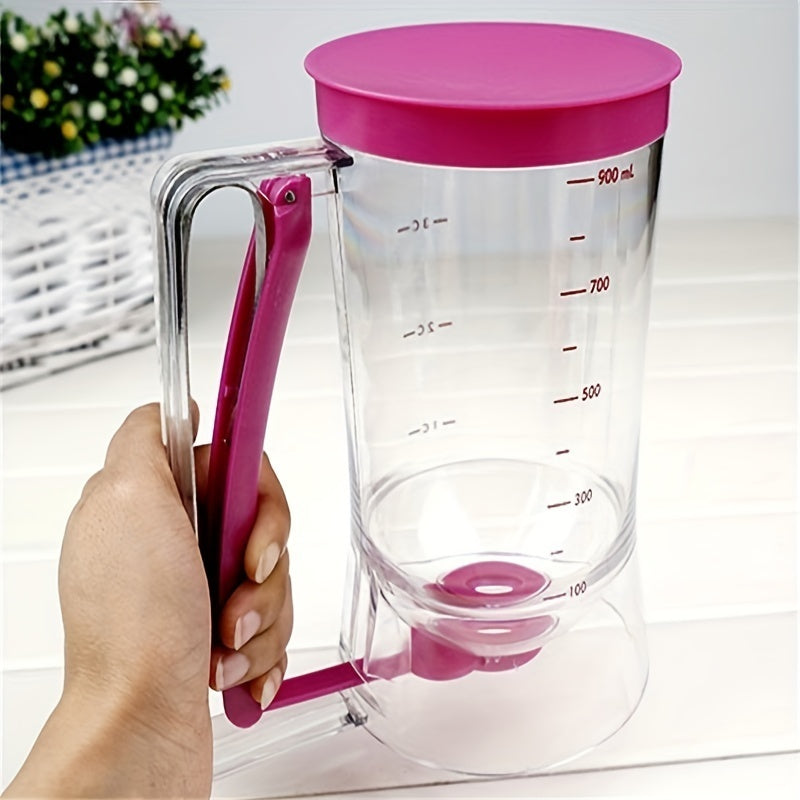 Dispenser Portatil Dosador Medidor De Massas para Cupcake Cookie Waffles Panquecas Bolo Separador de Massa FAVariedades