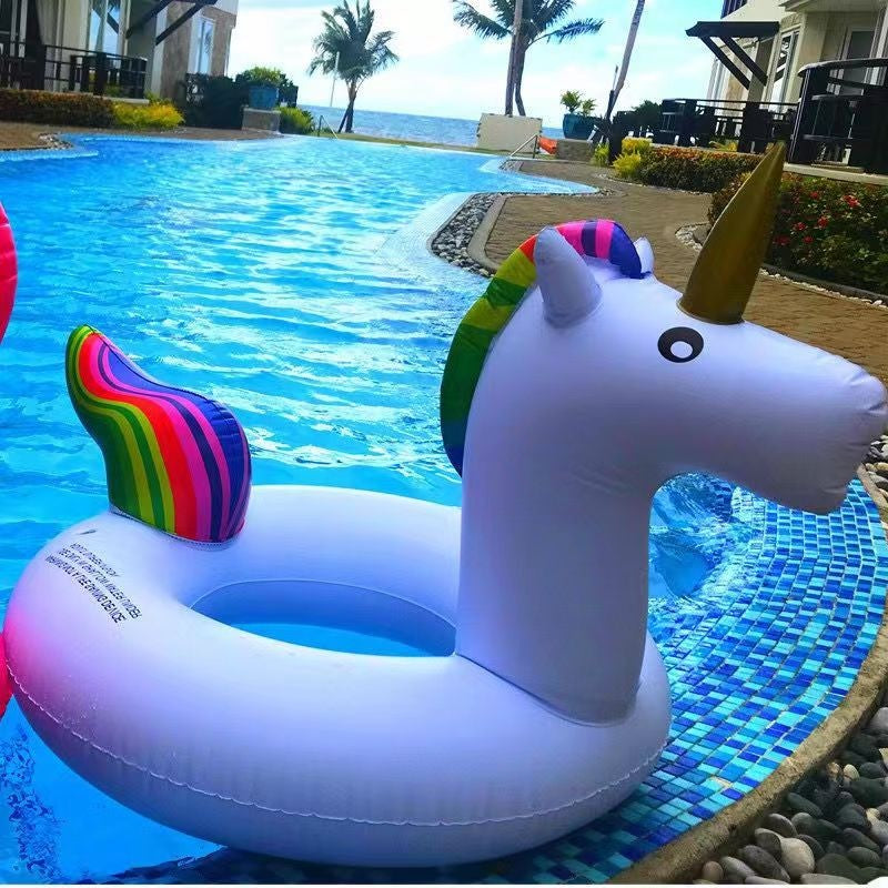 Boia de Unicórnio 90/120 CM Brinquedo Verão Piscina Parque aquático FAVariedades