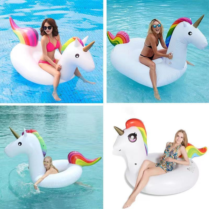 Boia de Unicórnio 90/120 CM Brinquedo Verão Piscina Parque aquático FAVariedades