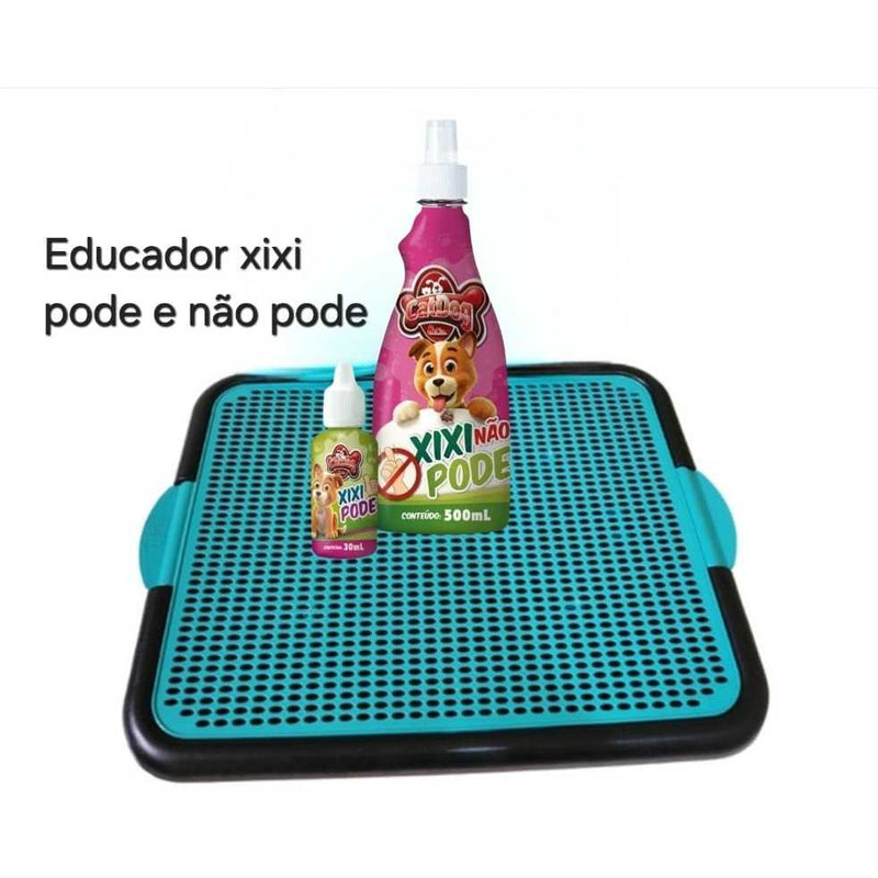 TAPETE SANITÁRIO + EDUCADOR ADESTRADOR XIXI PODE NÃO PODE FAVariedades