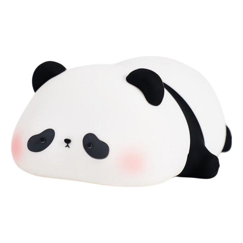 Luminária De Silicone Noturna Panda Recarregável Toque Fofo Qualidade Top Super Fofo FAVariedades