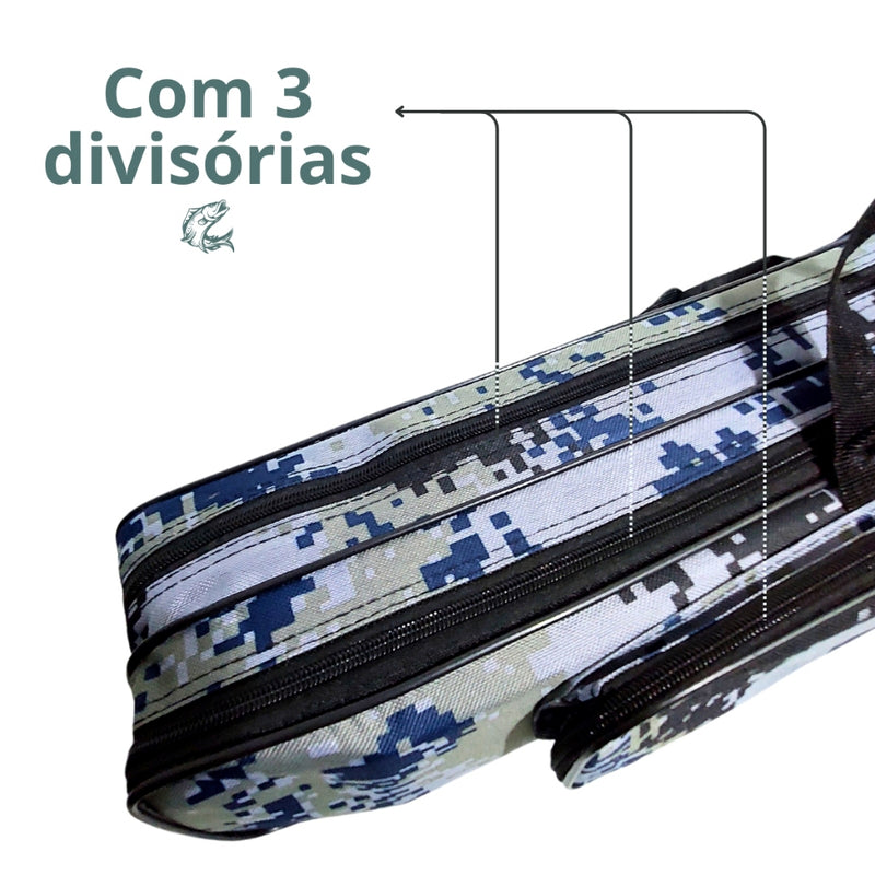 Porta Varas ou Bolsa de Pesca 70 cm Ideal Para Guardar suas Varas em Promoção FAVariedades