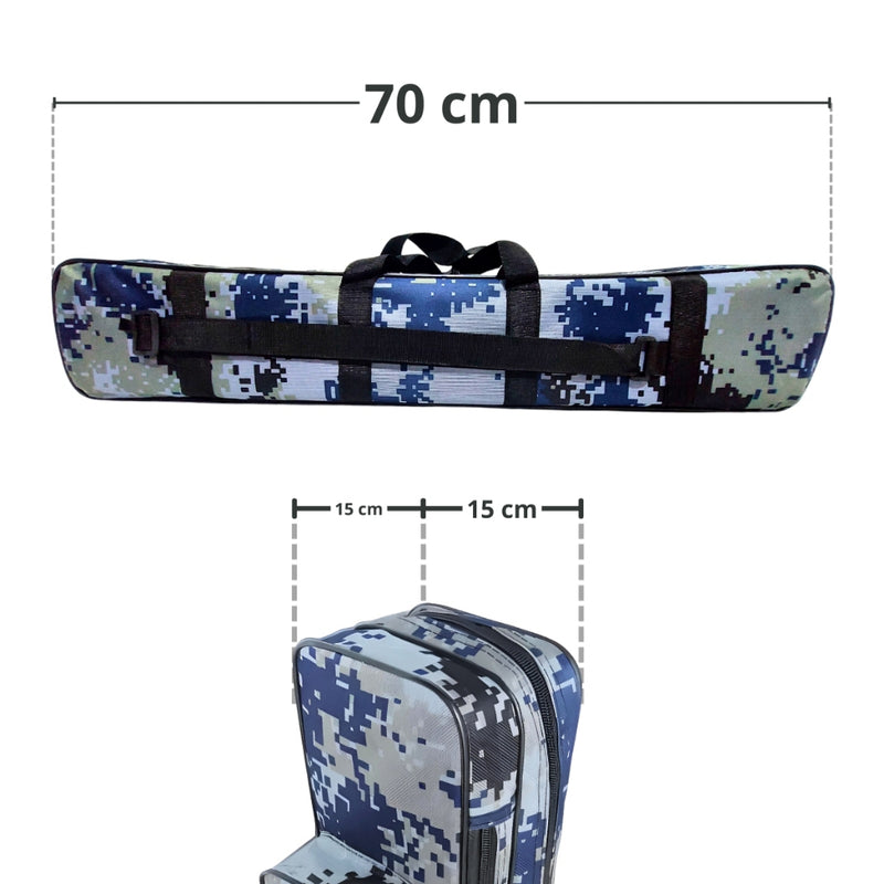 Porta Varas ou Bolsa de Pesca 70 cm Ideal Para Guardar suas Varas em Promoção FAVariedades