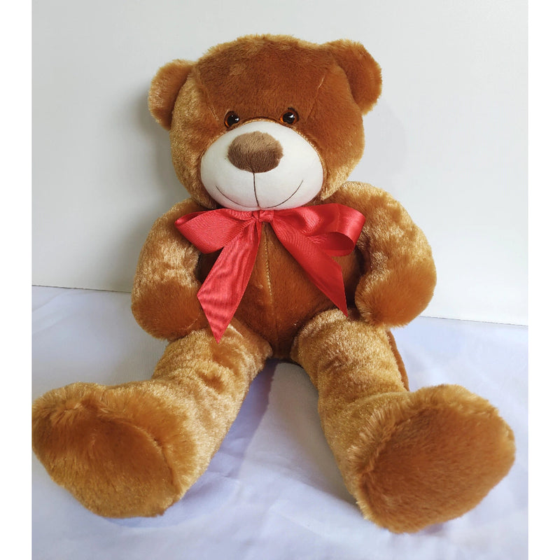 Urso de Pelúcia Teddy Macio Fofinho Antialérgico Grande 50 cm Sentado Várias Cores shopee