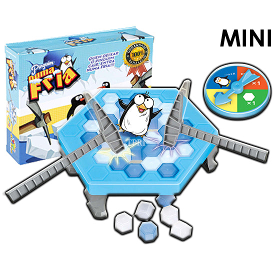 BRINQUEDO INFANTIL PINGUIM QUEBRA GELO JOGO INTERATIVO DE MESA TABULEIRO EDUCATIVO KIT ORIGINAL PARA CRIANÇA FAVariedades