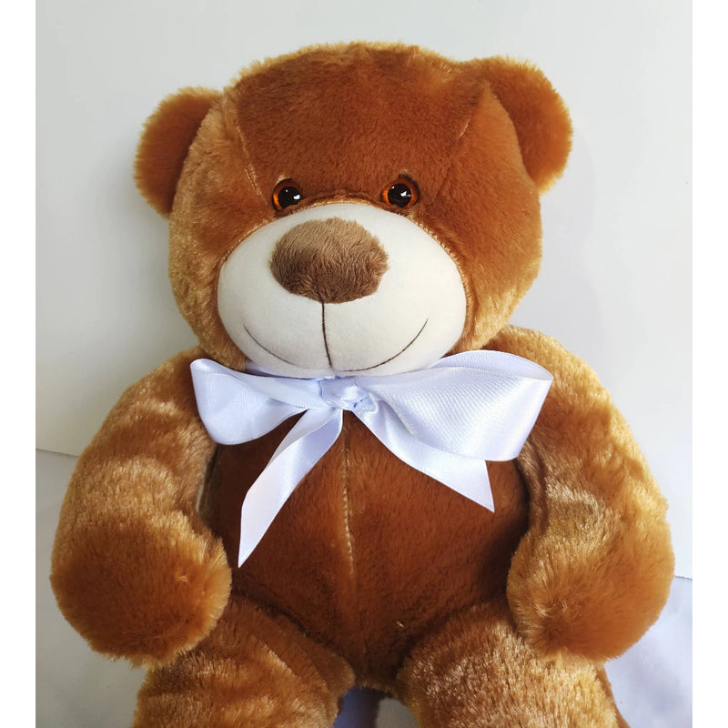 Urso de Pelúcia Teddy Macio Fofinho Antialérgico Grande 50 cm Sentado Várias Cores shopee