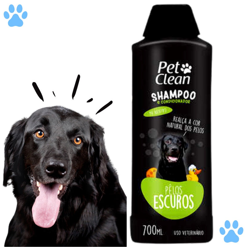 Shampoo e Condicionador para Cachorro e Gato Pet Clean - 700 ml FAVariedades