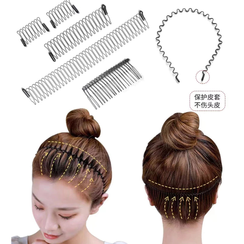 Clip de Cabelo Coreano Clip de Cabelo Coreano Arranjo de Clip de Cabelo Quebrado Ferramenta Útil Hair Band Acessórios de Cabelo Mulheres shopee