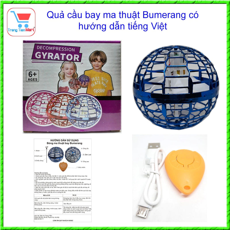 Bola De Magica Ufo (Flutuante Smart) Colorida / Brinquedo Infantil / Anti-Gravidade shopee