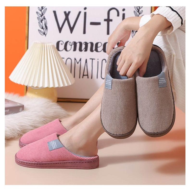 Pantufa Moderna De Inverno Quente Antiderrapante confortável para Adulto FAVariedades