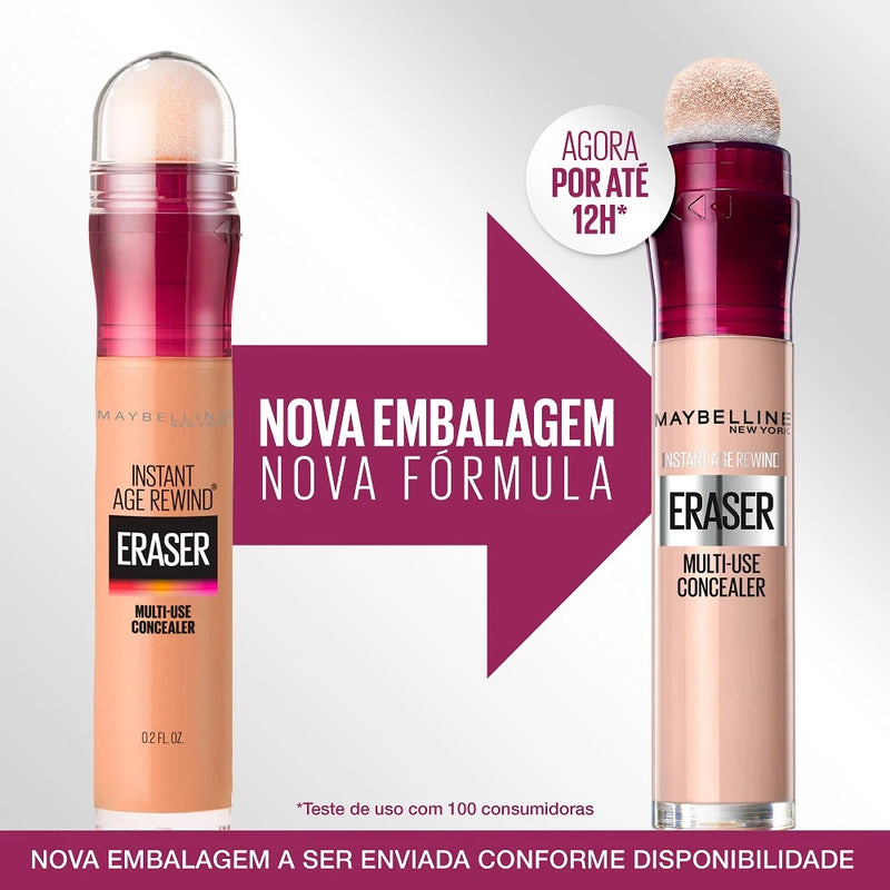 Corretivo Líquido Maybelline Eraser Instant Age Rewind, 5.9ml shopee