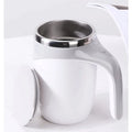 Caneca Mixer Misturadora Copo De Café Automático Modelo Pilha De Aço Inoxidável Magnética/Com Diferença De Temperatura shopee