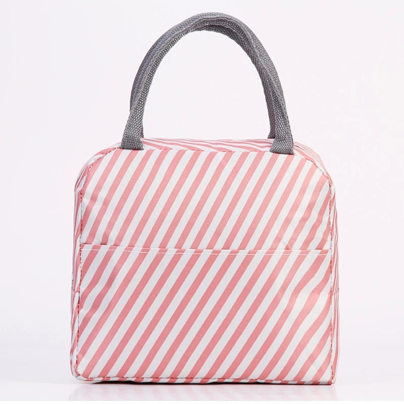 Bolsa Térmica Feminina Masculina Porta Marmita Lanche Bebida Portátil Compacto T-A shopee