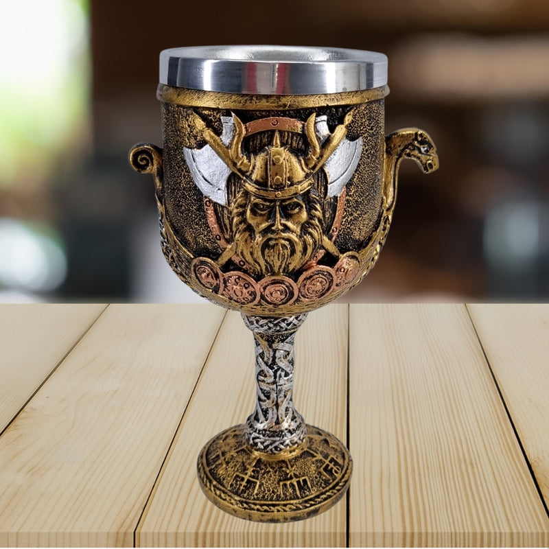 Taça Cálice Vinho Viking Bárbaro Medieval 150 ML FAVariedades