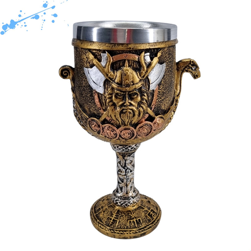 Taça Cálice Vinho Viking Bárbaro Medieval 150 ML FAVariedades