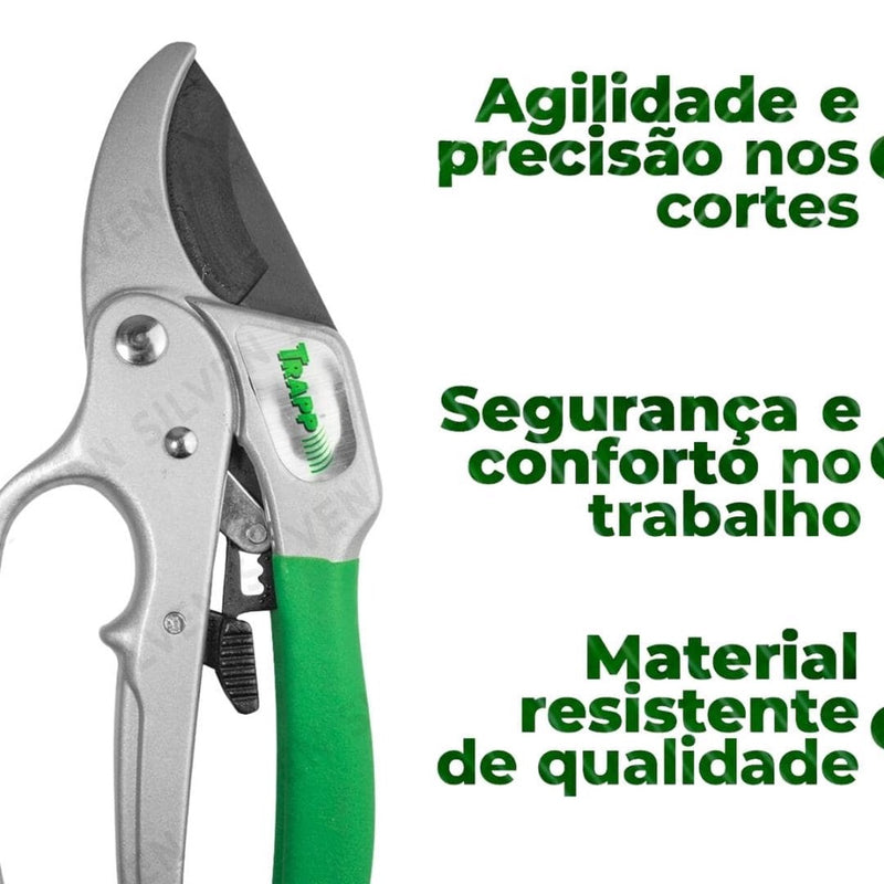 Tesoura de Poda com Multiplicador de Força com Catraca FAVariedades