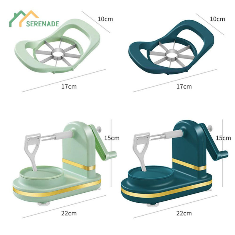 Descascador Manual Rotativo De Frutas De Cozinha Maçãs Pêra Fatiador De Barbear Acessórios FAVariedades