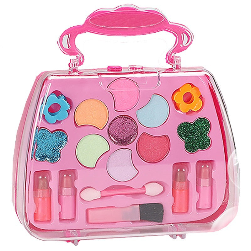 30 peças laváveis crianças maquiagem kit/meninas portátil set SPBE FAVariedades