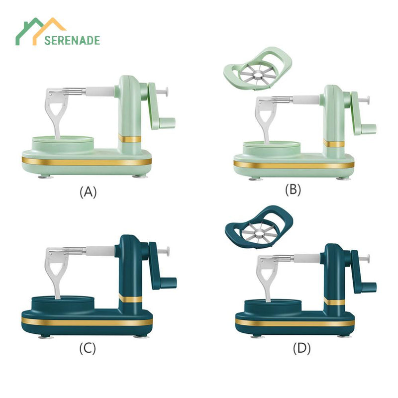Descascador Manual Rotativo De Frutas De Cozinha Maçãs Pêra Fatiador De Barbear Acessórios FAVariedades