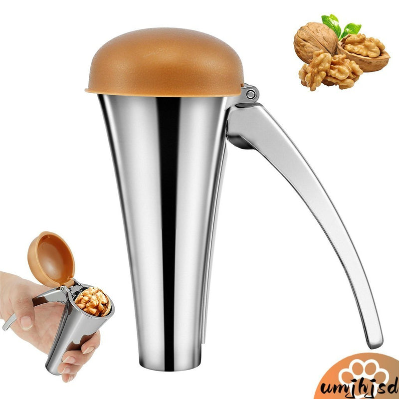 Ferramenta De Descascamento De Porcas À Prova De Salpicos Pecan Cracker Tool Com Funil De Tampa Quebra-Nozes Clip De Castanha FAVariedades