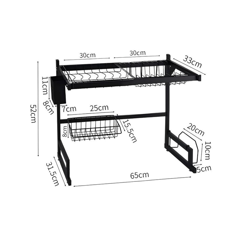 Cozinha Suspensa Modular Escorredor Louça Organizador 65cm FAVariedades