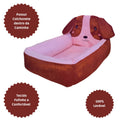 Cama Caminha Para Cachorro E Gato - Caminha Pet Com Cabeceira P FAVariedades