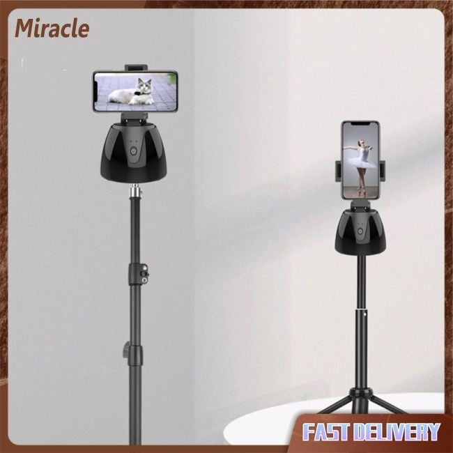 Miracle Stick Automático Inteligente Selfie 360 Graus Rotação Suporte De Câmera De Rastreamento Facial Para Vídeo FAVariedades