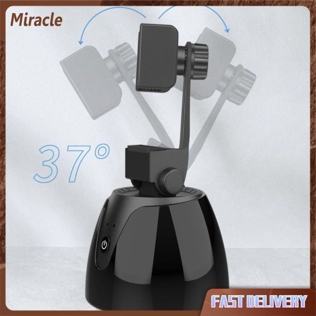 Miracle Stick Automático Inteligente Selfie 360 Graus Rotação Suporte De Câmera De Rastreamento Facial Para Vídeo FAVariedades