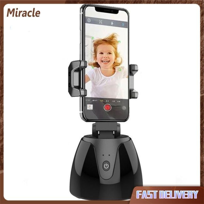 Miracle Stick Automático Inteligente Selfie 360 Graus Rotação Suporte De Câmera De Rastreamento Facial Para Vídeo FAVariedades