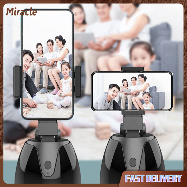 Miracle Stick Automático Inteligente Selfie 360 Graus Rotação Suporte De Câmera De Rastreamento Facial Para Vídeo FAVariedades