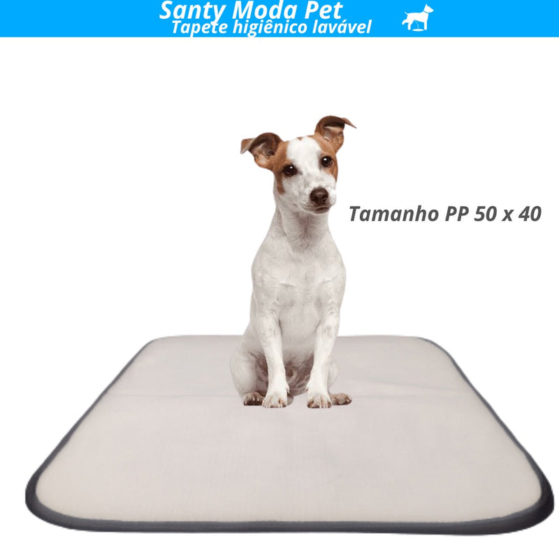 Tapete Higienico lavável para cachorros, reutilizável impermeável para pets 01 UN. My Store