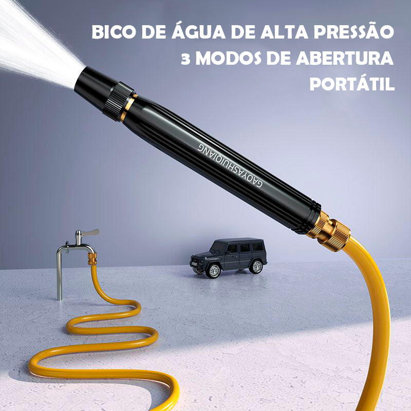 Bico Esguicho de alta pressão para torneira com três tipos de abertura lavagem de carro My Store